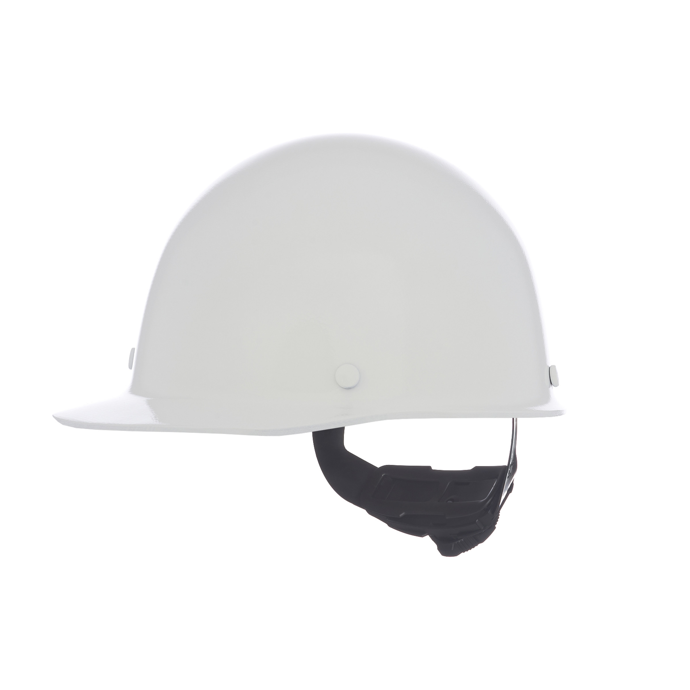 Skullgard Protective Cap White - w/ Fas-Trac III Suspension, Standard